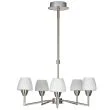 CANDELLUX 35-10646 TOGO LAMPA WISZĄCA 5X40W G9 NIKIEL MAT PROMOCJA