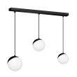 MILAGRO MLP7237 Lampa wisząca SFERA BLACK 3xE14