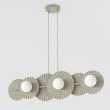 EMIBIG 1728/6 UMBRA 6 MOKKA Lampa wisząca