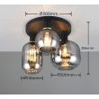 TRIO DIVA 619800332 lampa sufitowa