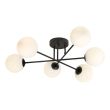 EMIBIG 1232/6 LAMPA SUFITOWA ROMA 6 BL OPAL