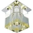 CANDELLUX 2279797 SK-19 CH/YE-P G4 CHROM OPR. STROP. STAŁA KRYSZTAŁ 20W G4 ŻÓŁTY PASEK