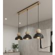 EMIBIG 1676/3 KAKI 3 BLACK LAMPA WISZĄCA