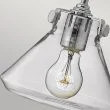 ELSTEAD Congress HK-CONGRESS1-A-CM 1 Light Clear Glass Wall Light - Chrome