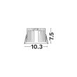 LUCES EXCLUSIVAS LE62328 COBISA OCZKO SUFITOWE