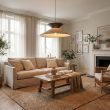 EMIBIG 1768/1 SOFTA 1 RATTAN BLACK Lampa wisząca