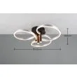 TRIO CARUSO 648110605 lampa sufitowa