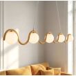 EMIBIG 1665/5 SINUS 5 ORANGE LAMPA WISZĄCA