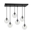 EMIBIG 711/6 LAMPA WISZĄCA COSMO 6 BL TRANSPARENT