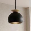 EMIBIG 1753/1 GEO 1 BLACK MOKKA Lampa wisząca