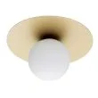 ARGON 8262 SPELLO plafon 1 pł. opal mat, złoty