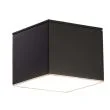 ANTIGO Plafon Suwa - Czarny IP44 (100x100 mm) 8053