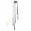AZZARDO MD1220A-5-CH / AZ0134 Stylo 5 (chrome) Lampa wisząca