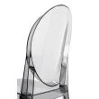KING HOME KH010100226 Krzesło barowe VICTORIA 65 cm dymione - poliwęglan