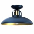 MILAGRO MLP7713 LAMPA SUFITOWA FELIX NAVY BLUE/GOLD 1XE27
