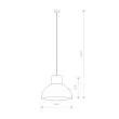 NOWODVORSKI 6613 WORKS lampa wisząca