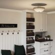 ELSTEAD Mantle QZ/MANTLE/SF IS Semi-Flush
