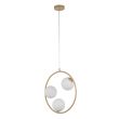 SIGMA 33415 AQUA 3 lampa wisząca złota