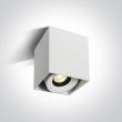 ONE LIGHT 12108XA/W/W Samarina biały cylinder COB LED 3000K