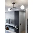 EMIBIG 670/2 PREGOS 2 BLACK LAMPA SUFITOWA