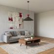 EMIBIG 1744/1L RALF 1L BL BURGUNDY Lampa wisząca