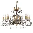 ELSTEAD AMARILLI AML10 BRONZE 10Lt Chandelier