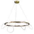 Step into design ST-9282R/D60 Lampa wisząca FANTASIA ROUND LED złota 60 cm