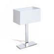 RENDL R11983 PLAZA M stołowa biała chrom 230V E27 42W