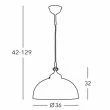 KOLARZ 731.32.22 NONNA lampa wisząca