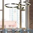 Step into Design ST-8848-60 NICKEL Lampa wisząca CIRCLE 60 LED nikiel szczotkowany 60 cm