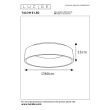LUCIDE 46100/80/30 TALOWE LAMPA SUFITOWA - NOWOCZESNA