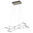 CANDELLUX A0033-320 KSEROS LAMPA WISZĄCA 60X30 35W LED SREBRNO SZARY 4000K APETI
