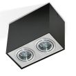 AZZARDO GM4204-BK-ALU / AZ1355 Eloy 2 (black/aluminium) Lampa sufitowa