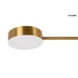 MOOSEE LAMPA WISZĄCA PIAZETTA ZŁOTA