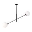 EMIBIG 1169/2 LAMPA SUFITOWA LINEAR 2 BLACK/OPAL