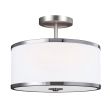 ELSTEAD Prospect Park FE-PROSPECT-PARK-SF 2 Light Semi-Flush