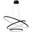 MILAGRO ML7945 Lampa wisząca ROTONDA BLACK 93W LED