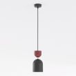 EMIBIG 1737/1B GAUDI 1 BLACK BURGUNDY Lampa wisząca