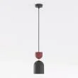 EMIBIG 1737/1B GAUDI 1 BLACK BURGUNDY Lampa wisząca