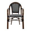 KING HOME KH1501100174 Krzesło CAFE PARIS brązowe rattan