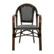 KING HOME KH1501100174 Krzesło CAFE PARIS brązowe rattan