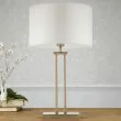 COSMOLIGHT Lampa stołowa ATHENS T01750BR-WH