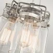 ELSTEAD Brinley KL-BRINLEY3-NI 3 Light Pendant - Brushed Nickel
