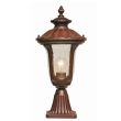 ELSTEAD CHICAGO CC3/S Small Pedestal Lantern