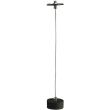 AZZARDO AZ3393 EREBUS BASE PENDANT BLACK TECHNICAL LAMP