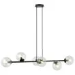 EMIBIG 874/6 LAMPA WISZĄCA ROSSI 6 BL TRANSPARENT