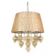 CANDELLUX 33-04567 ELISSA ZWIS 3X40W E14 SZARO BEŻOWY