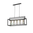 SIGMA 32443 VIGO 5 czarny złoty lampa wisząca