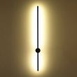 Step into design ST-10669W2 Lampa ścienna SPARO 100 czarna 100 cm