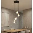 EMIBIG 1675/4 LOOP 4 BLACK LAMPA WISZĄCA